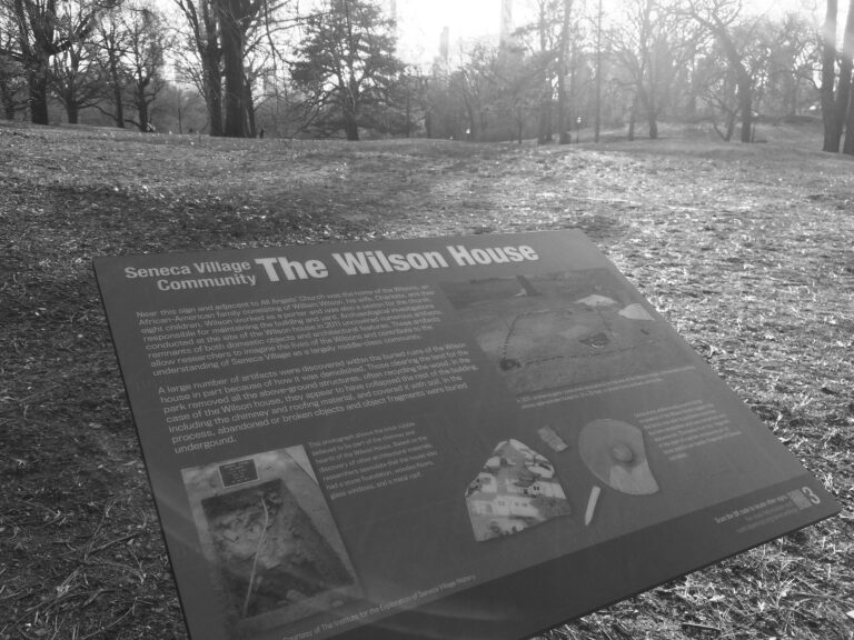 Seneca Village blkandwht